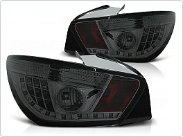 Zadní světlomety, světla, lampy LED Seat Ibiza 6J 3dveř., 2008-, kouřové LDSE16