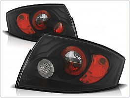 Zadní světlomety, světla, lampy Audi TT, 1999-2006, čiré, černé black LTAU08
