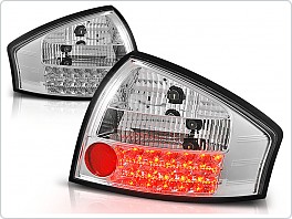 Zadní světlomety, lampy LED Audi A6, 1997-2004, sedan, kouřové, červené LDAU09
