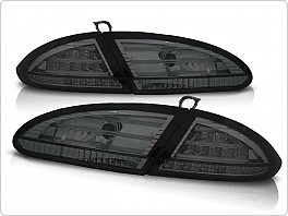 Zadní světlomety, světla, lampy LED Seat Leon, 2005-2009, kouřové LDSE13