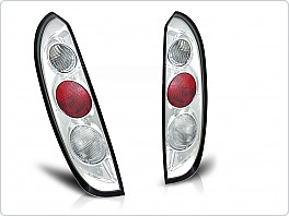 Zadní světla, lampy Opel Corsa C, 2001-2006, čiré, chrom LPOP34