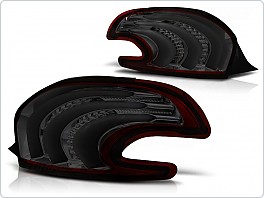 Zadní světlomety, světla, lampy Peugeot 208 2012-, LED BAR, kouřové, čiré LDPE09