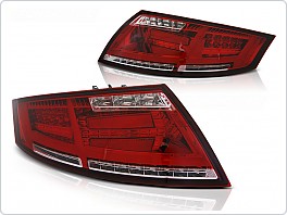 Zadní světla, světlomety, lampy Audi TT 2006-2014, LED BAR, červené, bílé LDAUD1