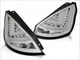 Zadní světlomety, lampy Ford Fiesta, 2008-2012, hatchback, LED BAR, chrom, LDFO44