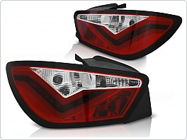 Zadní světla Seat Ibiza 2008-2012, hatchback, 3dveř. LED BAR červené LDSE21