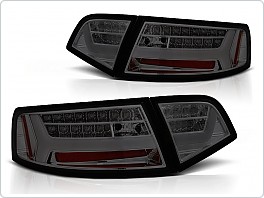 Zadní světla SEQ LED BAR AUDI A6 C6 sedan 2008-2011 chrom,kouřová