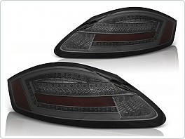 Zadní světla LED BAR Porsche Boxter 987 2005-2008 kouřová
