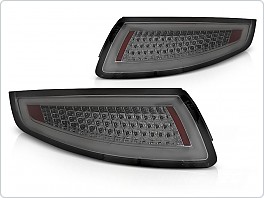 Zadní světla, světlomety Porsche 911, 997 2004-2009, LED, SEQ, kouřové