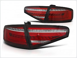 Zadní světla, světlomety Audi A4 B8, 2012-2015 sedan, SEQ, LED, červeno-bílé LDAUG9 oem led