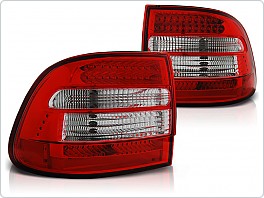 Zadní světla, lampy Porsche Cayenne 02-06, LED červené, čiré LDPO01