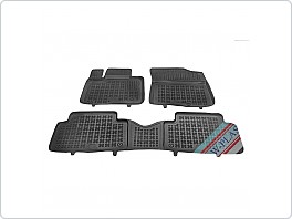Gumové VANIČKY, autokoberce sada, KIA SORENTO 2021-