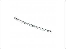 Kryt zadního nárazníku, NEREZ AVISA, CITROEN C5 AIRCROSS 2018- (MATNÁ)