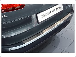 Kryt zadního nárazníku, NEREZ AVISA, CITROEN C4 PICASSO 2013- (MATNÁ)