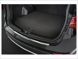 Kryt zadního nárazníku, NEREZ AVISA, HYUNDAI SANTA FE 2012-2018 (MATNÁ)