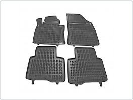 Gumové VANIČKY, autokoberce sada, SSANGYONG KORANDO 2019-