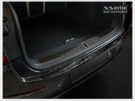 Kryt zadního nárazníku, NEREZ AVISA, BMW X4 2018-2021 (G02, CARBON)