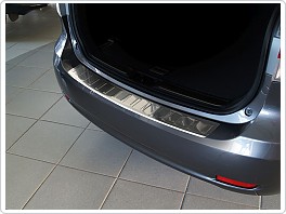 Kryt zadního nárazníku, NEREZ AVISA, TOYOTA AVENSIS 2009-2015 (COMBI, MATNÁ)