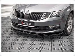 Spoiler pod přední nárazník pro Škoda Octavia Mk3 Facelift