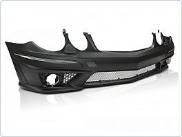 Přední nárazník Mercedes W211, 2006-2009, E63 style bez park. senzorů ZPME07