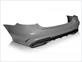 Zadní nárazník Mercedes W212, 2013-2016, 4dvéř, E63 AMG Style