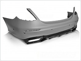 Zadní nárazník SPORT, Mercedes W213 2016-2019, sedan