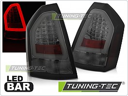 Zadní LED světlomety Chrysler 300C, 2005-2008, kouřové, LED BAR