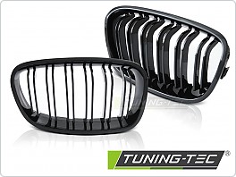 Přední maska, ledvinky BMW F20, F21, 2011-2014, SPORT STYLE, černý lesk