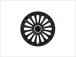 Kryty kol, poklice na kola, Dino Ring Black 16, sada 4 ks