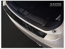 Kryt zadního nárazníku, NEREZ AVISA, JAGUAR F-PACE 2016- (CARBON)