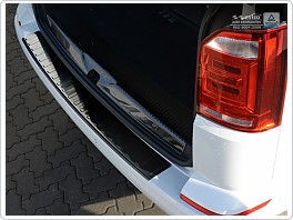 Kryt zadního nárazníku, NEREZ AVISA, VW TRANSPORTER T6 2015- (TMAVÁ, VÝKLOPNÉ DVEŘE)