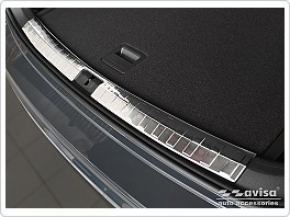 Kryt zadního nárazníku, NEREZ AVISA, VW TIGUAN 2016- (VNITŘNÍ, MATNÁ)