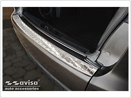 Kryt zadního nárazníku, NEREZ AVISA, PEUGEOT 4007 2007-2012 (MATNÁ)