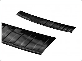 Kryt zadního nárazníku, NEREZ AVISA, FIAT TIPO 2016- (SEDAN, TMAVÁ, MATNÁ)