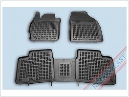 Gumové VANIČKY, autokoberce sada, TOYOTA COROLLA 2013-2018 (SEDAN)