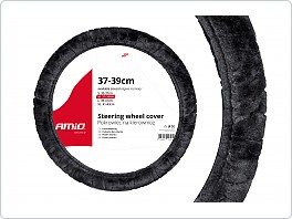 Potah volantu chlupatý, kožešinový 37-39 cm