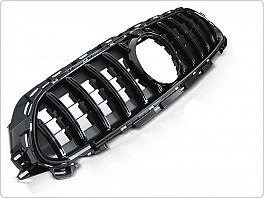 Přední maska Mercedes W213, 2020-2023, SPORT STYLE, lesklá černá