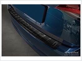 Kryt zadního nárazníku, NEREZ AVISA, ŠKODA OCTAVIA IV. 2020- (LIFTBACK, TMAVÁ, GRAFIT)