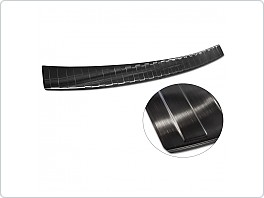 Kryt zadního nárazníku, NEREZ AVISA, ŠKODA KAROQ 2022- (PO FACELIFTU, TMAVÁ, MATNÁ)