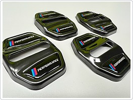 Kryt zámků dveří BMW, 4ks černé
