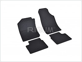 Gumové koberce, autokoberce sada, Dacia Spring 2022-
