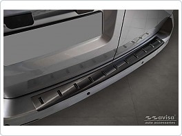 ZESÍLENÝ Kryt zadního nárazníku, NEREZ AVISA, OPEL VIVARO 2016- (TMAVÁ)