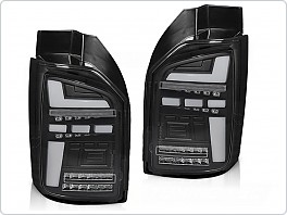 Zadní LED světla, světlomety, lampy VW T6, T6.1, 2015-2021, OEM LED, SEQ, černé