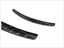 Kryt zadního nárazníku, NEREZ AVISA, MERCEDES C-CLASS 2014-2021 (W205, SEDAN, TMAVÁ, MATNÁ)