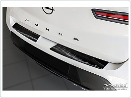Kryt zadního nárazníku, NEREZ AVISA, OPEL MOKKA 2021- (VNITŘNÍ, TMAVÁ, MATNÁ)