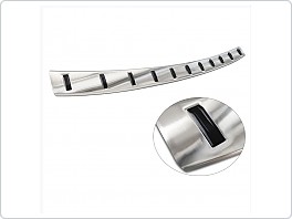 Zesílený kryt zadního nárazníku, NEREZ AVISA, VOLVO V60 2018- (COMBI, MATNÁ)