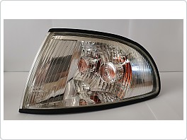 Přední blinkry, Audi A4 B5, 1994-1999, chromové, VÝPRODEJ