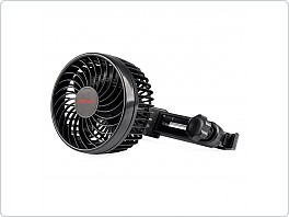 Ventilátor do auta 4,5\\\" 12V na opěrku hlavy
