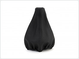 Manžeta řadící páky kožená černé nitě