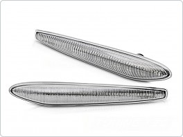 Boční LED dynamické blinkry Alfa Romeo 159, Brera, Spider, SEQ, bílé