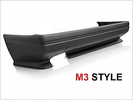 Zadní nárazník BMW E30, 1982-1990, M3 STYLE